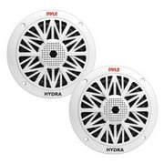 Pyle PLMR82 8 Inch 300 Watt 2-Way Marine Boat Outdoor Speakers, White