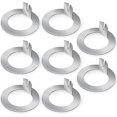 thumbnail image 1 of Bamboohart Lot de 8 Rondelles d'Anneau de Roue de Remorque, Rondelle d'Anneau de Remplacement Compatible avec la Broche EZ Lube pour Axe, Remplacement de Broche 2K à 7K, Rondelle d'Anneau (Diamètre Intérieur 1"), 1 of 6