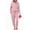 F Deep Pink, variant on UVN Pajama Sets for Women Waffle Knit Lounge Sets Long Sleeve Henley Shirts and Long Pants Sleepwear 2 Piece Pjs Soft Comfy Loungewear with Pockets