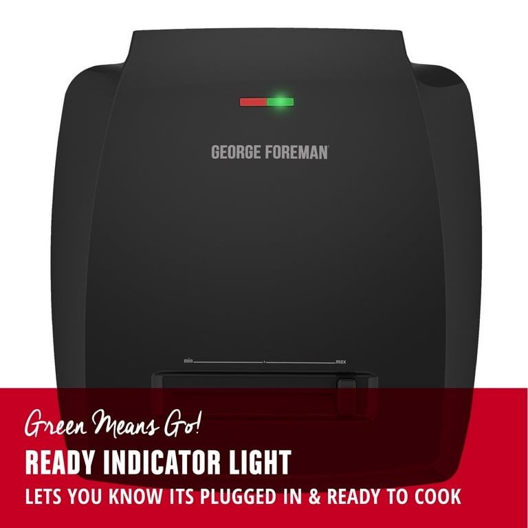 George Foreman Cooking - Grill it up right in your kitchen with the GEORGE  FOREMAN® Smokeless Grill featuring a removable, easy-to-clean open grate  cooking surface. Available at Walmart:​