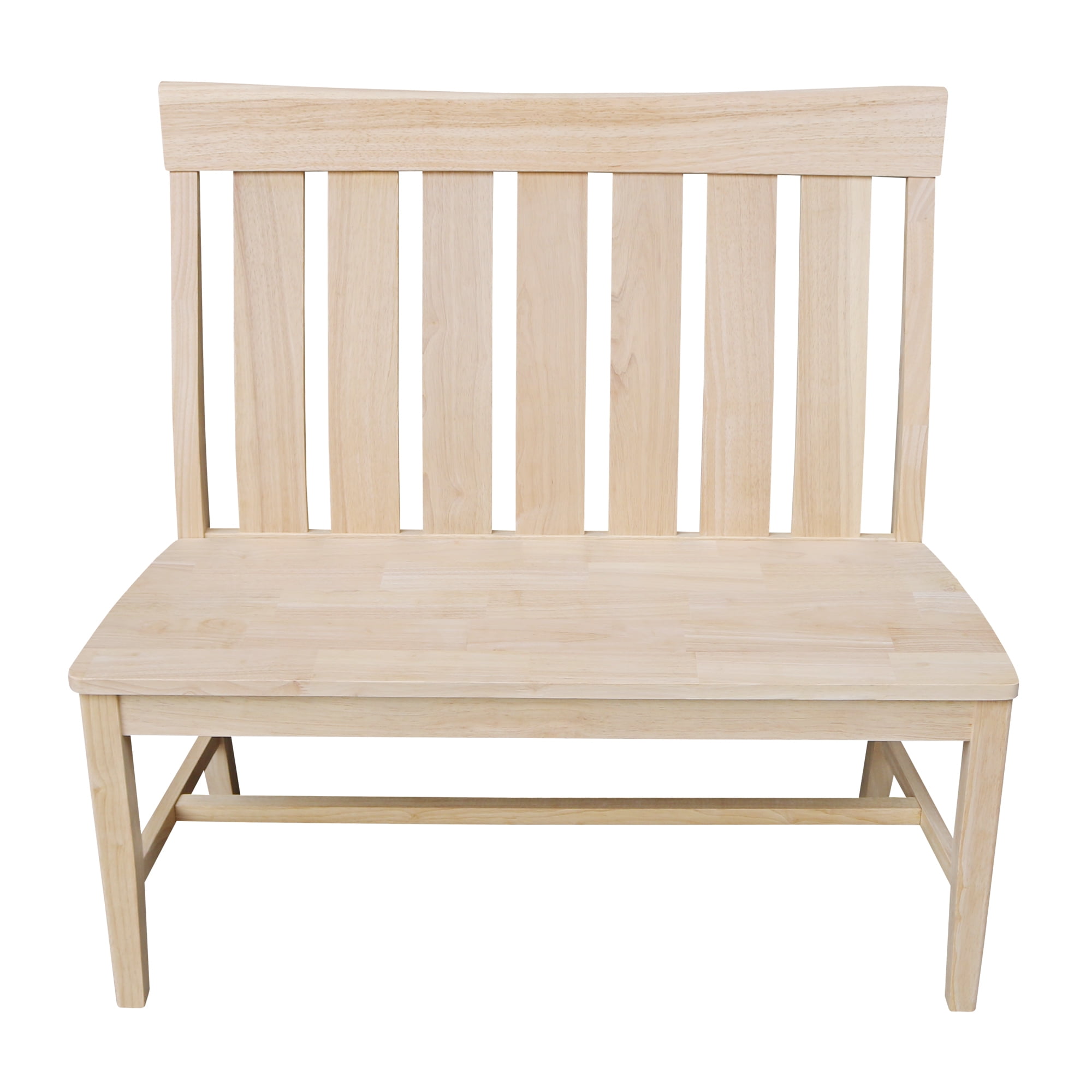 International Concepts Be-47s Shaker Style Bench Unfinished for sale online 