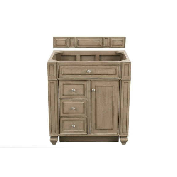 James Martin Vanities 157-V30 Bristol 30" Single Basin Hardwood Vanity Cabinet Only - Wood