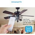 thumbnail image 4 of Ceiling Fan Remote Control Kit, Timing Wireless Remote Control, 4 of 4
