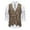 Coffee, variant on uikmnh Vests for Men Double Layer formal Style Vest for Men Modern Fashion Outerwear for Business Casual and Event Attire Size:M