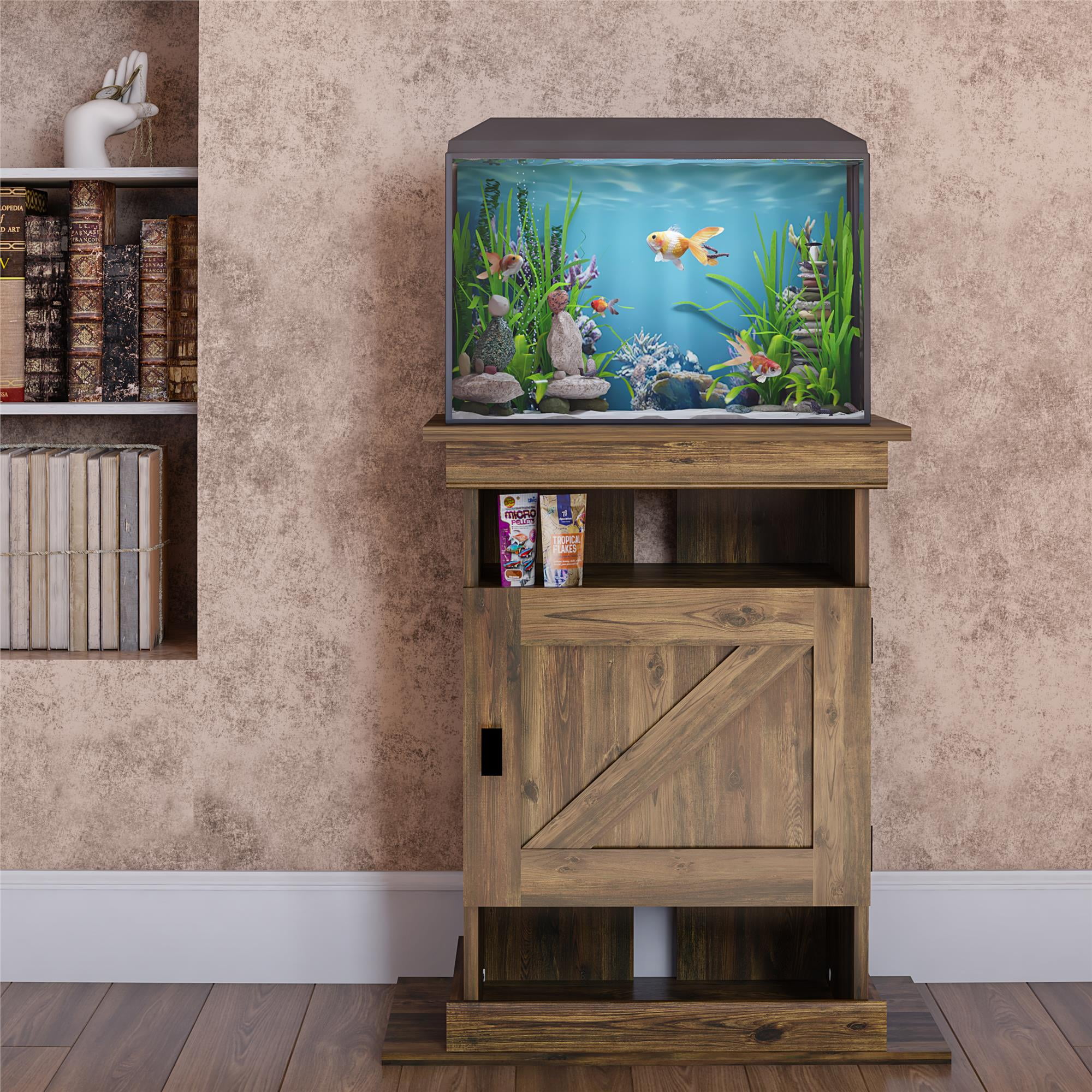 Farmington 10/20 Aquarium or Terrarium Tank Stand, Rustic