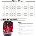 thumbnail image 4 of GHSDFBB Chandails de Noël pour Femmes Mode Loisirs Imprimé Graphique Manches Longues Hauts Mignons Chandail en Molleton Col Rond Cadeau de Noël, 4 of 4