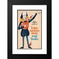 thumbnail image 2 of Bill Sokol 11x14 Black Modern Framed Museum Art Print Titled - Enjoy Summer More, Read Books (1966), 2 of 5