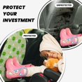 thumbnail image 4 of Fuzoiu St Patrick's Day11 Print 2 Pack Kick Mat Back Seat Protector With 3 Storage Pockets, Universal Car Seat Back Organizer For Kids Pets, Waterproof Backseat Protector For Most Car, 4 of 8
