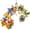 B, variant on Large Parrot Bird Toys, Chewing Large Parrot Toys, Multicolored Natural Wooden Block Toy for Climbing, Chewing, Unraveling and Preening