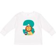thumbnail image 3 of Inktastic 3rd Birthday Zoo Party 3 Year Old Boys or Girls Long Sleeve Toddler T-Shirt, 3 of 5