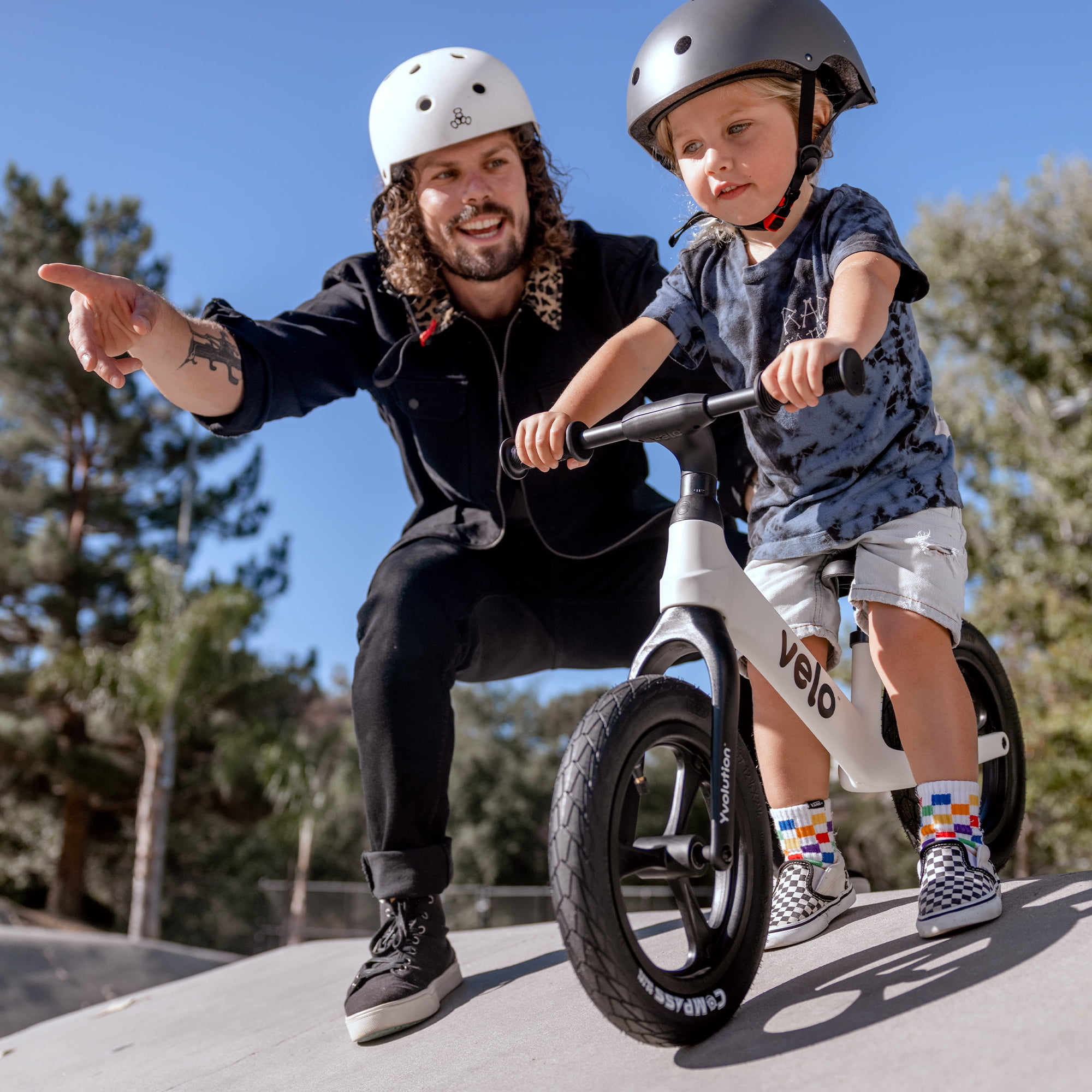 Yvolution Y Velo Pro Kids Balance Bike - White, Unisex