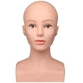thumbnail image 2 of Model Head Head Female Manikin Display Head for Hairpieces Hats Glasses, 2 of 8