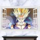 thumbnail image 1 of Sun Goku Saiyan Anime Mural Pegatinas 60x90cm, 1 of 3