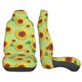 thumbnail image 4 of Fotbe Sunflower Leaves Pattern Automotive Seat Covers for Cars Trucks and SUVs – Car Seat Covers for Front Seats,Protective Seat Covers,Vehicle Seat Covers, Set of 2, 4 of 9