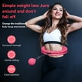 thumbnail image 6 of Weighted Hula Fit Hoop, Fithoop, 2022 Newly Hula Fitness Hoop 2 in 1 Abdomen Fitness Massage, 24 Knots Great for Adults and Beginners Weight Loss and Exercise, 6 of 8