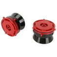 thumbnail image 4 of Adaptadores de concentrador NAB (1 par) de abridor de cinta de carrete a carrete de aluminio pulido profesional para Studer ReVox, Akai y Teac, color negro., 4 of 14