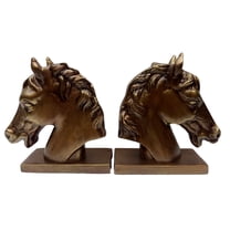 Metal Horse Head Bookend Statue for Home Decor Elegant Horse Statue Unique Figurine Horse Head Statue A Excellent Item for Home | Office | Restaurant Decorations by INDIAART12 (2)