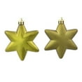thumbnail image 4 of 36ct Matte &amp; Shiny Burgundy Star Shatterproof Christmas Ornaments 1.5"-2", 4 of 7