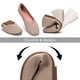 thumbnail image 5 of Zapatos planos casuales Frank Mully para mujer, punta cuadrada, punto nude, 5 of 8