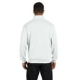 thumbnail image 3 of Jerzees 995M Adult NuBlendÂ® Quarter-Zip Cadet Collar Sweatshirt, 3 of 4