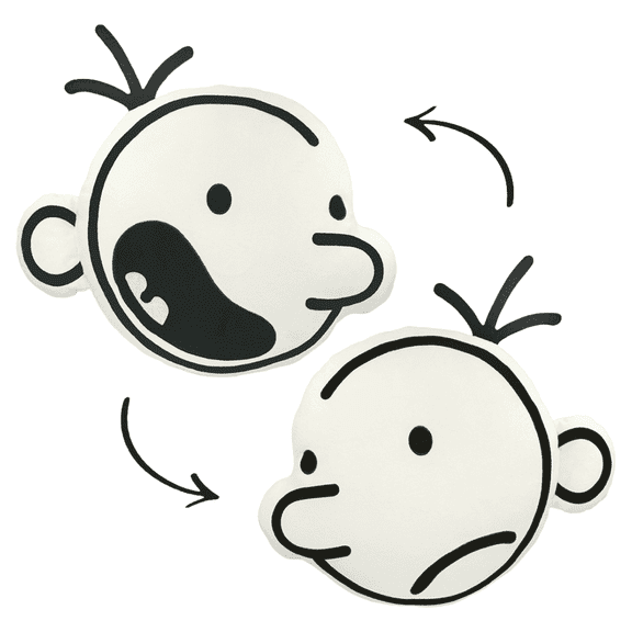 Diary of a Wimpy Kid Greg 14.5" Double-Sided Flip Plush