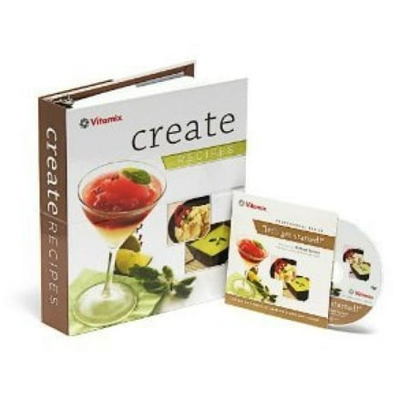Vitamix Create Recipe Book with Chef Steve Schimoler Instructional DVD for Professional Series 500