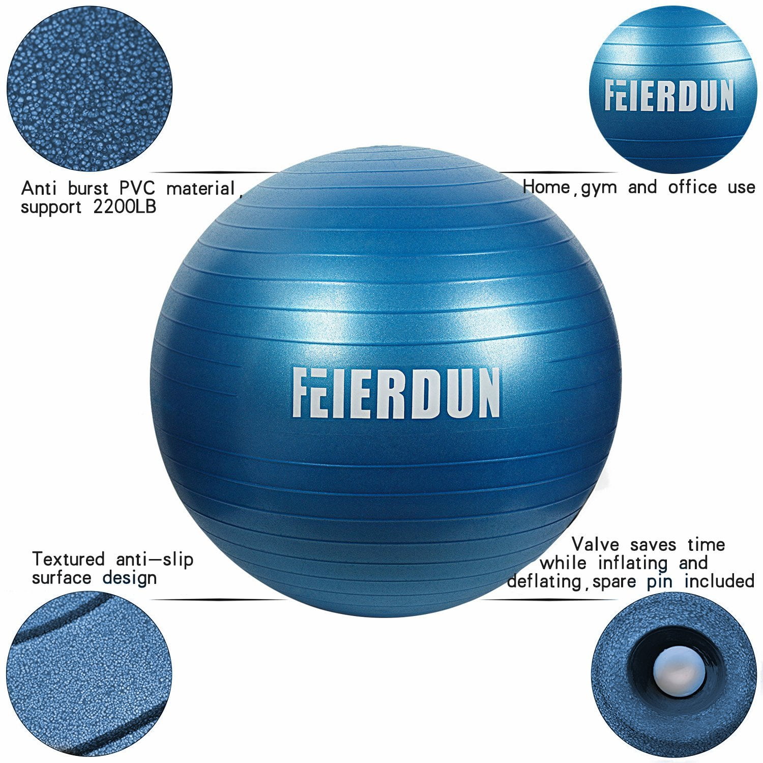 Exercise Ball For Fitness Anti Burst Yoga Chair Balance Exercise Ball For Fitness Anti Burst Yoga Chair Balance Ility Birthing Workout Pilates