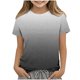 thumbnail image 1 of Camisetas de Manga Larga para Niños de Moda de Color Sólido Cuello Redondo Sueltas Y Casuales para Uso Diario, Interior, Regreso a Casa, Fiestas Y Fotografía, 1 of 5