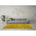 thumbnail image 3 of Ahgly Company Indoor Rectangle Southwestern Yellow Country Area Rugs, 8' x 10', 3 of 4