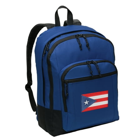 Puerto Rico Backpack BEST MEDIUM Puerto Rico Flag Backpack School (Best Fabric For Backpacks)
