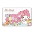 thumbnail image 1 of 31 modelos Sanrios Kuromi My Melody Anime Kawaii Hello Kitty Diy pegatinas de piel para tarjetas dibujos animados pequeña tarjeta de débito y crédito juguetes de pegatinas, 1 of 4