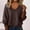 Coffee, variant on Only Moment Orange Oversized Sweaters for Women Crew Neck Casual Knit Long Sleeve Tops Lightweight Pullover Clothes Fall Fashion Outfits 2026 S