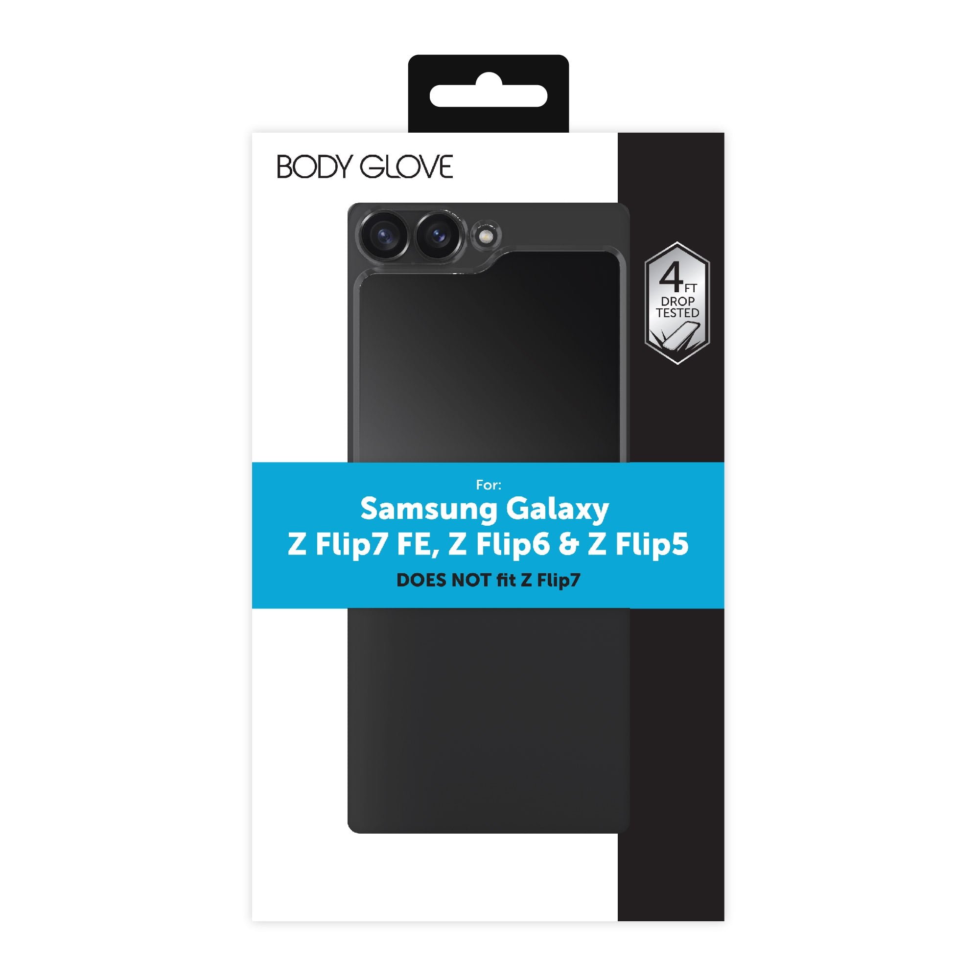 Body Glove Clear Case for Samsung Galaxy Z Flip7 FE / Z Flip6 / Z Flip5