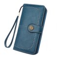thumbnail image 1 of Coofit Women Wallet Retro Wristlet Wallet Clutch Wallet with Hollow Design, 1 of 4