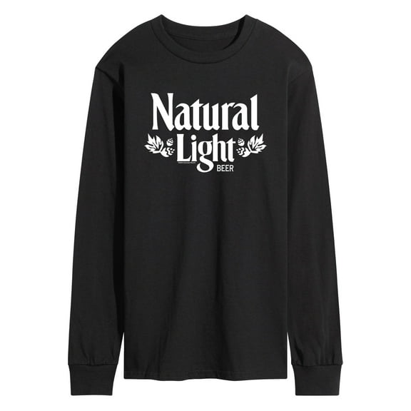 Natural Light - Logo - Men's Long Sleeve Graphic T-Shirt