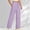 b-Purple17553, variant on Hifoo Child Girls Dress Pants Wide Leg Pants Preppy Clothes Solid Color Relaxed Fit Trousers Kids Slacks