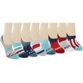 thumbnail image 1 of AmPm Chaussettes Invisibles Invisibles pour Femmes, 8 Paires, Invisibles, Coussinées, 1 of 4