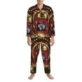 thumbnail image 3 of Goofa Casino King And Playing Cards for 2-piece Loungewear Set Men’s Sleepwear Set Soft PJs Cozy loungewear Comfy Sleep Set Winter Pajamas-Medium, 3 of 7