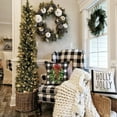 thumbnail image 6 of Christmas Pillow Covers 18x18 Set of 4 Merry Christmas Throw Pillow Covers Buffalo Plaid Christmas Pillows Farmhouse Christmas Decorations Winter Holiday Decor Cushion Case for Home Couch, 6 of 6