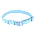 thumbnail image 2 of Simple Dog Collar, Convenient Easy To Clean Soft Dog Collar Pure Color  For Travel For Camping ,Blue,Purple, 2 of 8