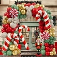 thumbnail image 3 of Christmas Decor Event & Party Christmas Balloon Garland Arch Kit Pack Christmas Set With Red Green White With For Christmas Party Decorations Party Balloon, 3 of 4