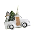 thumbnail image 4 of Decoración colgante para de Navidad, decoración del hogar, decoración navideña, decoración para de Navidad para bodas, paredes de jardín camioneta Macarena colgante colgante, 4 of 8