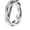 Silver, variant on Tri-Color Interlocking Ring Unisex 3 Band Rolling Ring Minimalist Stainless Steel Stackable Jewelry Wedding Band Versatile Everyday Accessory Mix Size 8