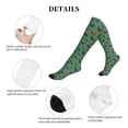 thumbnail image 5 of Lsque Christmas Dachshund Pattern Sport Compression Socks for Men & Women 15-20 mmHg Knee High Nurse Pregnant Running Medical and Travel Athletic, 5 of 6