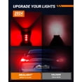 thumbnail image 3 of Bombilla LED SEALIGHT 7440 7443 Luz de freno roja T20 7441 7444, 3 of 8