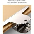 thumbnail image 2 of 10 Pack Large 4 Inch Bulldog Clip, Stainless Steel File Folder Silver Binder Clips, 2 of 5
