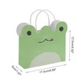 thumbnail image 3 of Unique Bargains 4 Pcs Gift Bags Animal Pattern Gift Packaging Green, 3 of 5
