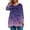 #A27-Purple, variant on 4xl Womens Halloween Shirts Spooky Maple Leaf Pumpkin Print Shirts for Women Oversized Crewneck Long Sleeve Tee Top for Women Holiday Loose Fit Womens Tee Tops,4XL