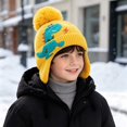 thumbnail image 2 of Beanie Knit Hats Children Kids Little Knitted Hat Winter Winter Hat Boys Girls Ski Cap, 2 of 6