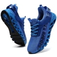 thumbnail image 2 of Sneakers for Men Slip on Fashion Sport Running Tennis Athletic Walking Shoes Gym Runner Trail Shoes Royal Blue Size 10, 2 of 10